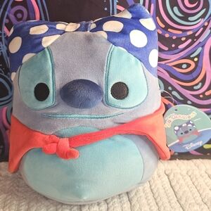Disney Blue and Red Stitch Squishmellow